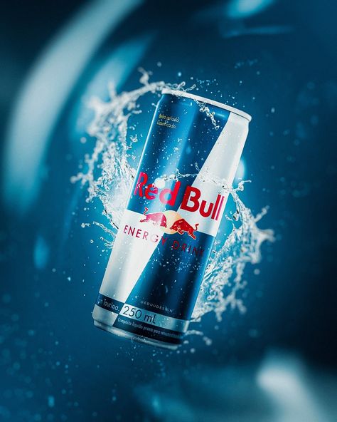 Energy Inspiration, Contrast Photography, My Kind Of Love, Motion Design Animation, Red Bull Racing, Energy Drink, Creative Posters, Graphic Design Advertising, Croissant