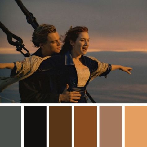 Color Palette Inspiration, Palette Inspiration, Titanic, Color Patterns, Album Covers, Color Palette, Film, Movie Posters, Color