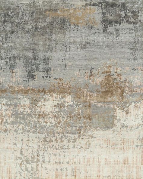 Abstract Rug Design, Gauri Khan, Jaipur Rugs, Hand Loomed Rug, Bamboo Silk, Luxury Rug, Types Of Rugs, Rustic Rugs, Abstract Rug