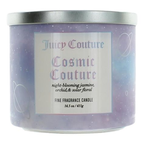 Juicy Couture 14.5 oz Soy Wax Blend 3 Wick Candle - Cosmic Couture Get yours @ https://Aromatized.net #candle #candles #handmade #homedecor #candlelover #love #candlemaking #smallbusiness #candlesofinstagram #candlelight #home #candleaddict #soycandles #scentedcandles #decor #soywax #candleshop #gift #instagood #fragrance #decoration #photooftheday #art #bougie #birthday #light #waxmelts #handpoured #candlemaker #happy Casual Glamour, Pink Passion, 3 Wick Candle, Candle Maker, Garden Candles, 3 Wick Candles, Wick Candle, Waterproof Eyeliner, Candle Shop