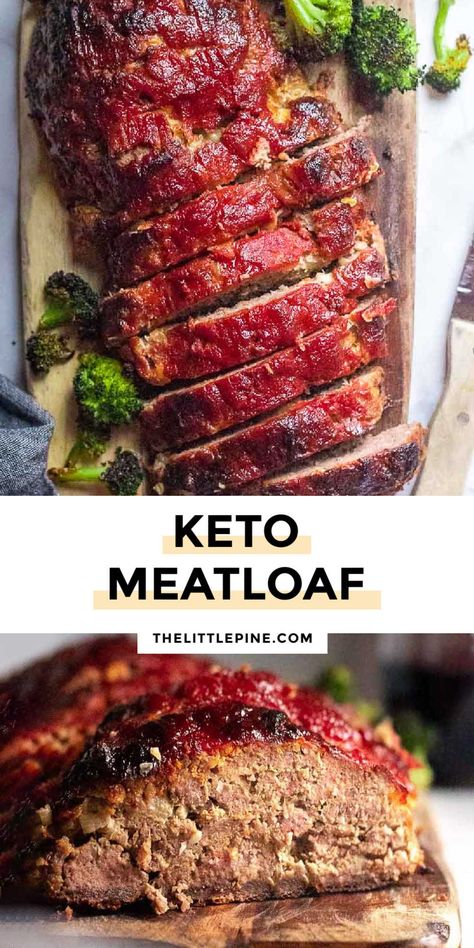 Best Keto Meatloaf, Keto Meatloaf, Low Carb Meatloaf, Boiled Egg Diet Plan, Low Carb Diet Recipes, Meatloaf Recipe, Carb Meals, Keto Recipes Dinner, Low Carb Dinner Recipes