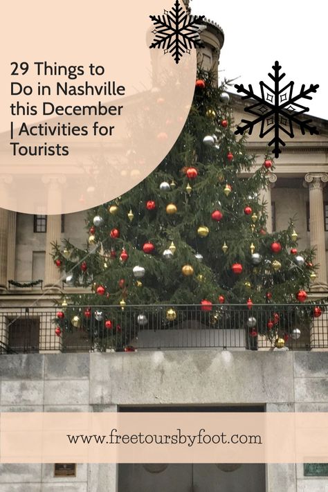 Things To Do In Nashville In December, Nashville Christmas Things To Do In, Nashville In December, Winter In Nashville, Christmas In Nashville, Things To Do In December, Nashville Christmas, Christmas Trips, Things To Do At Night