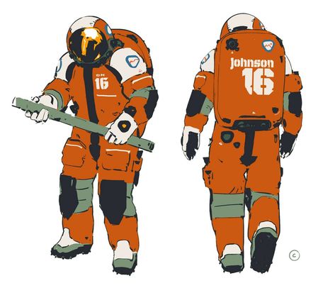 EXO suit exploration, 2015 (unused) - Calum Alexander Watt Space Pirates, Sci Fi Character Design, Astronaut Suit, Space Suits, Space Craft, Concept Art Character, Space Suit, Science Fiction Art, Ex Machina