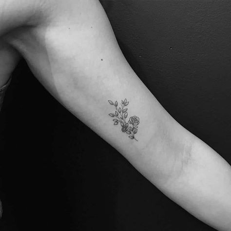 Top 16 Inner Arm Tattoo Designs - Style & Designs Country Tattoo, Tattoo Bicep, Plant Tattoos, Bicep Tattoo Men, Flower Bouquet Tattoo, Inner Arm Tattoos, Inner Bicep Tattoo, Inner Arm Tattoo, Body Decoration