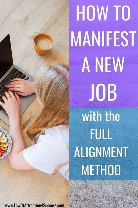 Want to manifest a new job and create success on your terms? This article will show you how to manifest your dream career using the Full Alignment Method:) Enjoy and good luck!:) #manifesting #manifestanewjob #manifestsuccess Money Freedom, Manifest Success, Create Your Dream Life, Power Of Attraction, Law Of Attraction Love, Manifesting Dreams, Law Of Attraction Money, Dream Career, Law Of Attraction Tips