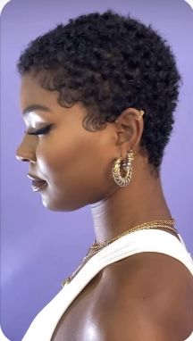 Nymcfly Short Hair, Nymcfly Haircut, Ny Mcfly, Tapered Twa Hairstyles, Tapered Cut Natural Hair, Natural Pixie Cut, Cut Hair Short, Natural Hair Pixie Cut, Twa Haircuts