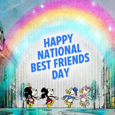 Happy National Best Friends Day! Happy National Best Friend Day Quotes, Happy National Best Friend Day, Happy Friendship Day Card, Best Friends Day Quotes, Friends Day Quotes, Bff Day, Best Friends Day, Friend Day, National Best Friend Day