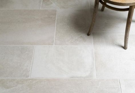 Polvere Ivory Porcelain | Floors of Stone Floors Of Stone, Stone Floor Bathroom, Porcelain Tiles Kitchen, Stone Tile Bathroom, Limestone Floor Tiles, Porcelain Tile Bathroom, Mudroom Flooring, Stone Tile Flooring, Limestone Flooring