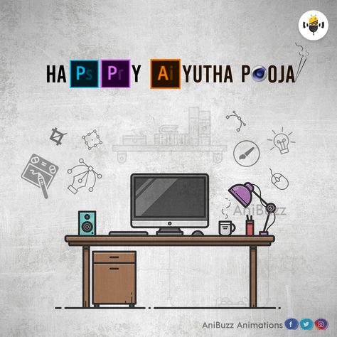 May this saraswati and ayudha pooja make your life blessed and fill your life with happiness, success concept and  design😊✌🏻 #AniBuzz #AniBuzzAnimations #Ayudhapooja #saraswathipooja Ayutha Pooja Poster Design, Ayudha Pooja Creative Ads, Ayudha Pooja Posters, Ayutha Pooja Poster, Blows Designs, Ayutha Pooja, Bharatanatyam Makeup, Happy Ayudha Pooja, Saraswati Pooja