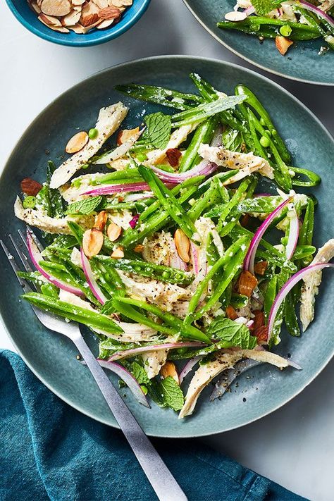 Sugar Snap Pea Salad, Sugar Snap Pea Recipe, Snap Peas Recipe, Sugar Snap Pea, Snap Pea Salad, Pea Salad Recipes, Snap Pea, Make Ahead Salads, Pea Salad