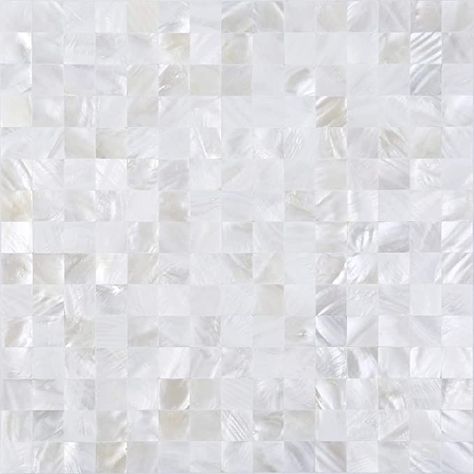 KASARO Wall Tile Peel and Stick Mosaic Shell Backsplash Decor for Bedroom and Bathroom Mother of Pearl (10, Ivory White) - - Amazon.com Shell Backsplash, Shell Mosaic Tile, Stick Tile Backsplash, Shell Tiles, Bathroom Accent Wall, Gold Mosaic, Pearl Tile, Mosaic Tile Backsplash, Shell Mosaic