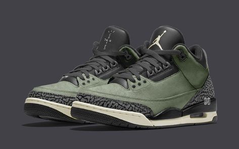 Concept Lab // Air Jordan 3 “Cactus Jack” - HOUSE OF HEAT | Sneaker News, Release Dates and Features Jordan 3s, Custom Jordans, Jordan Retro 3, Kd Shoes, Jordan Basketball Shoes, Nike Elite Socks, Jordan Shoes Retro, Kicks Shoes, All Nike Shoes