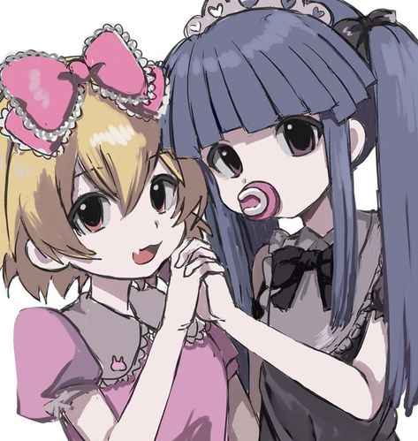 Rika And Satoko, Umineko When They Cry, Strange Events, When They Cry, Different Games, Im Going Crazy, Visual Novel, Anime Style, Cute Art