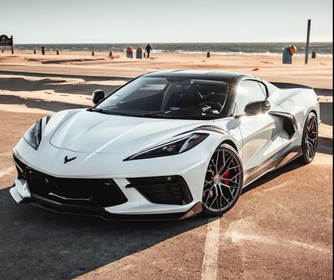 Chevy Corvette C8, White Corvette, Cat Mobile, Savannah Rose, Luxury Cars Audi, C8 Corvette, Cars Rolls Royce, Chevrolet Corvette C7, Luxury Cars Rolls Royce