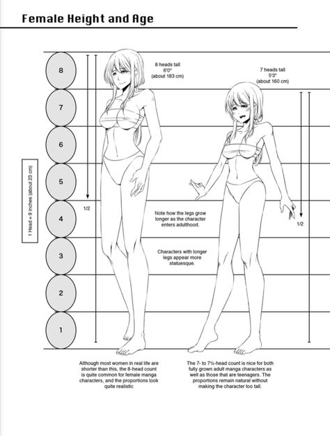 Height Comparison Chart, Draw Human Figures, How To Draw Bodies, Height Comparison, How To Draw Human, Female Anatomy Reference, Drawing Female Body, Comic Book Drawing, Draw Human