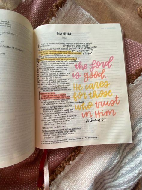 Nahum Bible Journaling, Bible Margin Notes, Proverbs 7 Bible Journaling, Annotate Bible, Proverbs 1 Bible Journaling, Proverbs Bible Journaling, Bible Journaling Proverbs, Bible Verse Journaling, Bible Verse Notebook