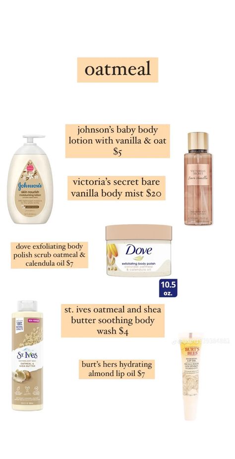 Smell Guide, Dru Hill, Body Hygiene, Oatmeal Cookie, Shower Skin Care, Body Smells, Body Care Products, Facial Skin Care Routine, Body Hacks