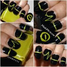 Type O - Type O Negative Nail Art, Type O Negative Nails, Type O Negative Aesthetic, Metallica Nails, Pete Steele, Nail Piercing, Black Cherry Merlot, Band Nails, Punk Nails