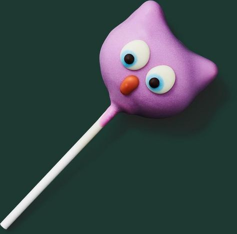 Starbucks Owl Cake Pop, Starbucks Prices, Cake Pop Flavors, Owl Cake Pops, Starbucks Cake Pops, Starbucks Cake, Fast Food Items, Starbucks Menu, Owl Cake