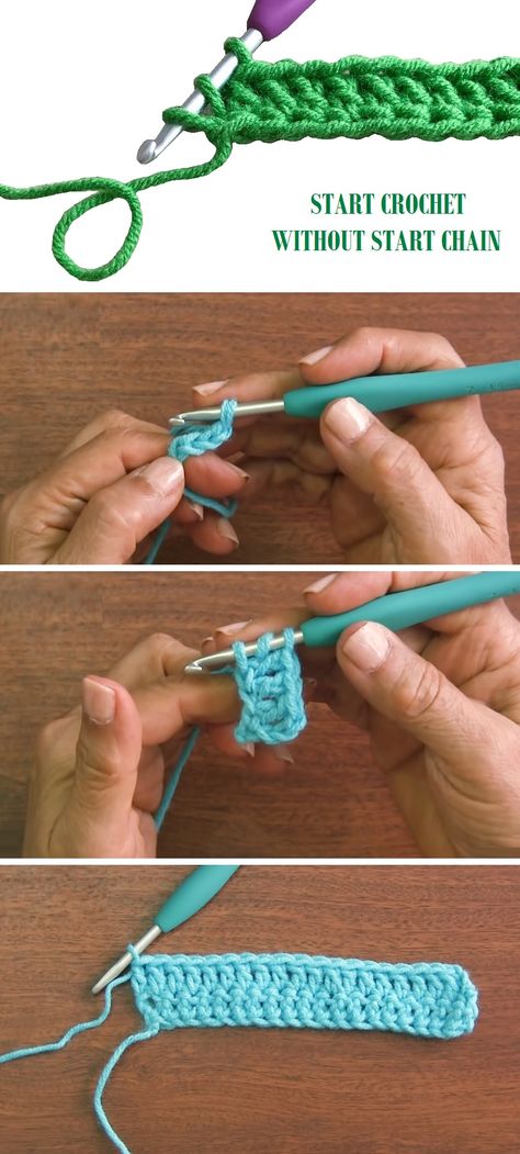 Start Crocheting Without Start Chain - Design Peak How To Crochet A Chain For Beginners, Crochet Starting Chain, Starting A Crochet Chain, How To End A Crochet Chain, How To Start A Chain In Crochet, Start A Crochet Chain, How To Start Crochet, Crochet Hats For Boys, Crochet Chain Stitch