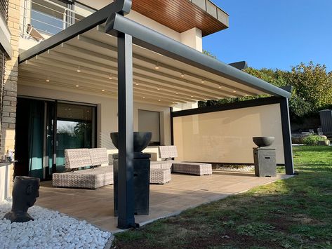 Pergola Roof | Retractable Awnings, Gazebos, Tents, Canopies, Blinds, Screens Out Door Furniture, Patio Tents, Deck Seating, Retractable Pergola, Sun Roof, Outdoor Blinds, Screened In Patio, Retractable Awning, Pergola With Roof