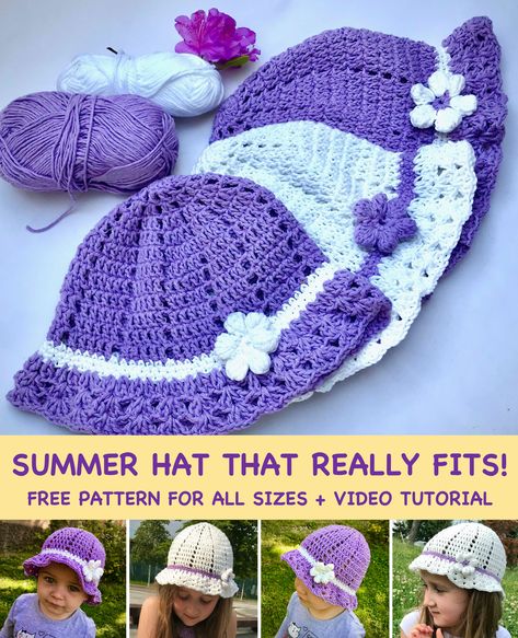 #CrochetKidsHats #HandmadeHats #KidsFashion #CrochetLove #CrochetAddict #CrochetForKids #KidsWinterHats #CrochetPatterns #CrochetInspiration #KidsAccessories.#CrochetHats #HandmadeHats #WinterFashion #CrochetAddict #DIYHats #CrochetInspiration #HatsForWomen #CrochetPatterns #CrochetAccessories #CrochetGifts Crochet Baby Sun Hat, Crochet Toddler Hat, Girls Hat Pattern, Crochet Summer Hat, Infant Hats, Crochet Sun, Girl Hats, Crochet Baby Jacket, Crochet Summer Hats