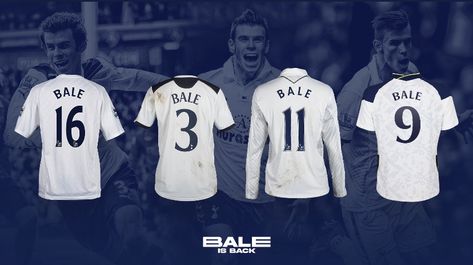 Spurs Shirt, Wrong Number, Gareth Bale, Tottenham Hotspur, Sports Jersey, Soccer, Twitter, Tottenham Hotspur Fc, Football