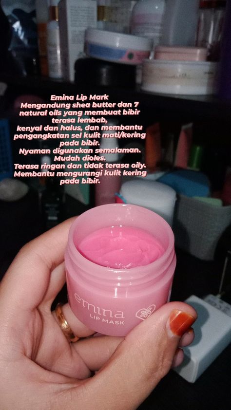 Cara Agar Bibir Pink Alami, Skincare Emina, Lip Mark, Crystal Makeup, Face Skin Care Routine, Skin Care Tutorial, Lip Serum, Skin Care Brands, Skin Care Solutions