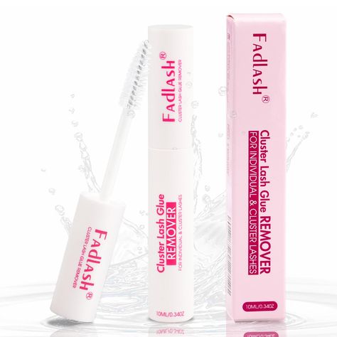 PRICES MAY VARY. Dissolve Quickly: FADLASH lash glue remover for clusters can penetrate deep into the root of the cluster lashes, oily texture lash remover for the lash clusters will quickly dissolve lash glue and other oils and stains wait for the lash cluster glue dissolve entirely after several minutes, gently wipe off and remove the cluster lashes.. Mild Formula: Lash extension remover formula is gentle and safe, professionally tested many times. Properly cleaned, suitable for the sensitive.FADLASH lash remover for cluster lashes can be used on multiple types of lashes, so if you use clusters, false lashes, and strip lashes regularly and are looking for a good lash remover, look no further! Click to take it home！ Easy to Use Design: The cluster lash glue remover special design of spira Remove Lash Extensions, Lash Glue Remover, Glue Remover, Lash Clusters, Cluster Lashes, Gel Remover, Diy Eyelash Extensions, Mascara Brush, Lash Adhesive