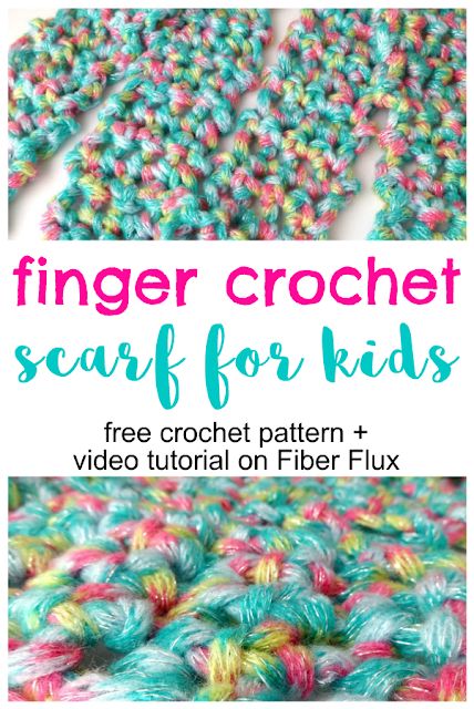 Crochet Scarf For Kids, Finger Knit Scarf, Crochet Scarf Easy, Finger Crochet, Diy Yarn Crafts, Finger Knitting, Hand Crochet Baby Blanket, Crochet For Boys, Crochet Stitches For Beginners