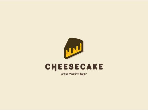 Cheesecake logo by Nikola Matošević cheese cake logo sweet delicious mark symbol insignia food Cheesecake Logo, Logo Sweet, Cheese Design, Sweet Logo, Cupcake Logo, Cake Logo Design, Cake Logo, Lets Talk, Bakery Logo