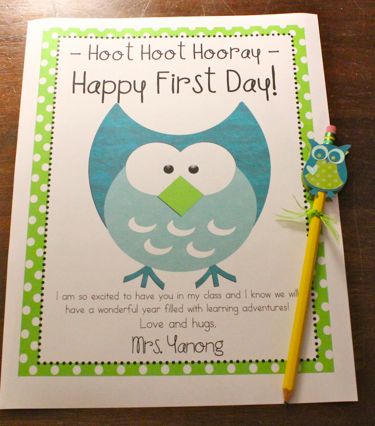 Cute!!! Multiage Moments: "Owl" Kinds of Goodies - Monday Made It- love this, just when I was looking for something I found it!! Owl Theme Classroom, Owl Classroom, Back To School Night, Owl Theme, School Opening, Beginning Of The School Year, New Classroom, 1st Day Of School, Classroom Fun