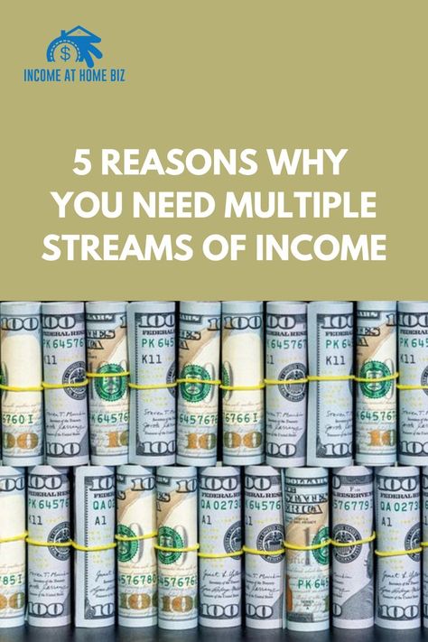 In this world today, earning money can be challenging but it’s not hard. Many people rely on just one job to pay their bills. But what if there’s a better way? What if you could earn money from different sources? This article will explain 5 Reasons Why You Need Multiple Streams Of Income. #multiplestreamsofincome, #sidehustleideas, #startingabusiness﻿, ﻿#makemoneyfromhome﻿, ﻿#makemoneyonline﻿﻿, ﻿#workfromhome﻿, #businessopportunities, #business, #passiveincome, #entrepreneur, #onlinebusiness Starting A Catering Business, Streams Of Income, Multiple Streams Of Income, Earning Money, Affiliate Marketing Business, One Job, Freelance Writing, Ways To Earn Money, Income Streams