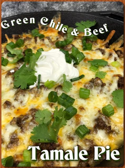 Green Chile Beef, Beef Tamale Pie, Cheese Tamales, Sauerbraten Recipe, Mexican Recipies, Tamale Pie Recipe, Mexican Main Dishes, Mexican Dinners, Beef Tamales