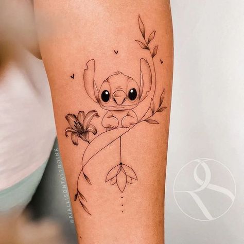 Cartoon Tattoo Ideas, Animated Shows, Cartoon Tattoo, Lilo And Stitch Quotes, Phoenix Tattoo Design, Stitch Quote, Moon Tattoo Designs, Phoenix Tattoo, Quirky Art