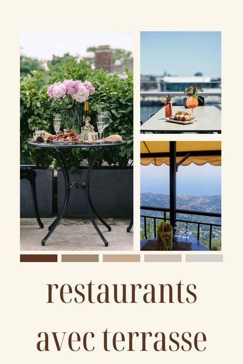 Délices en plein air : Explorer le charme des restaurants avec terrasse. 3 Plein Air, Restaurant