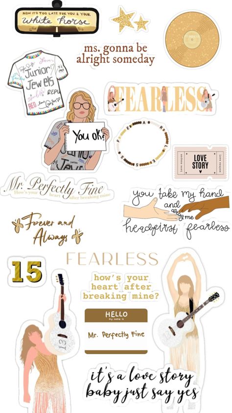 Taylor Swift Top, Taylor Swift Book, Bullet Journal Month, Preppy Stickers, Taylor Swift Birthday, Taylor Swift Tour Outfits, Scrapbook Printing, Estilo Taylor Swift, Taylor Swift Cute