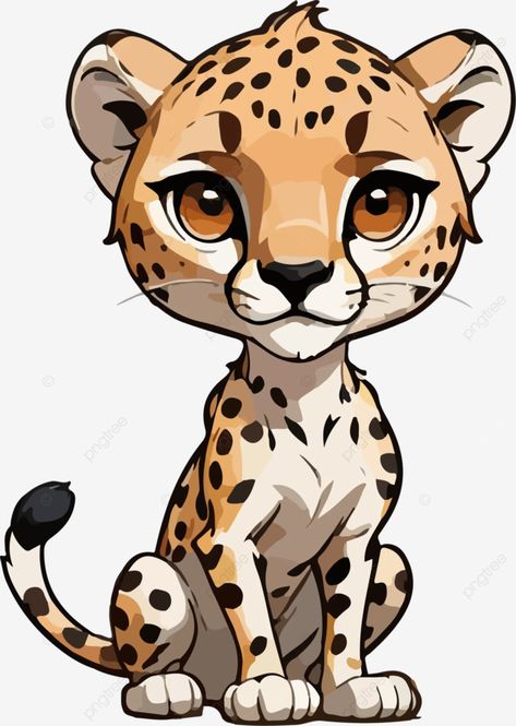 cheetah cartoon clip art cheetah tiger animal png Cartoon Cheetah, Cheetah Cartoon, Cheetah Character, Cheetah Clipart, Cheetah Sticker, Leopard Cartoon, Ip Design, Amur Leopard, Wild Party