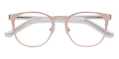 Gold Frame Glasses, Rose Gold Glasses, Glasses Inspo, Cute Glasses Frames, Glasses Aesthetic, Glasses Inspiration, Aesthetic Rose, Rose Gold Square, Glasses Trends