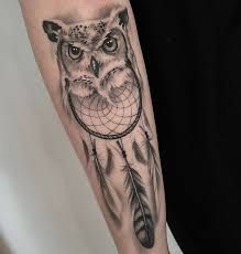 Atrapasueños Tattoo, Little Prince Tattoo, Owl Dream Catcher, Prince Tattoos, Magic Runes, Animal Tattoo Ideas, Indian Skull, White Ink Tattoo, Dream Catcher Tattoo