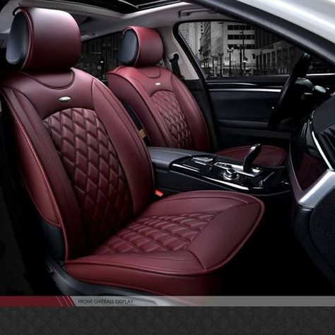 Car Interior Upholstery, Custom Car Interior, Luxury Car Interior, Car Interior Design, Leather Car Seat Covers, Leather Car Seats, Leather Seat Covers, Car Upholstery, Car Seat Cover Sets