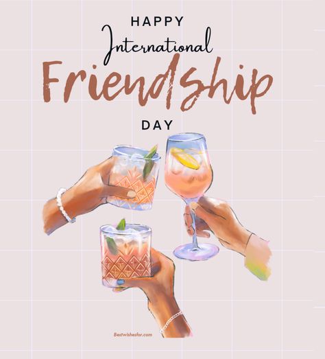 Happy International Friendship Day 2022 Greetings | Best Wishes International Best Friend Day, Friendship Day Photos, Friends Day Quotes, World Friendship Day, Friendship Day Greetings, Happy Friendship Day Images, National Friendship Day, Friendship Day Images, Friendship Day Wishes