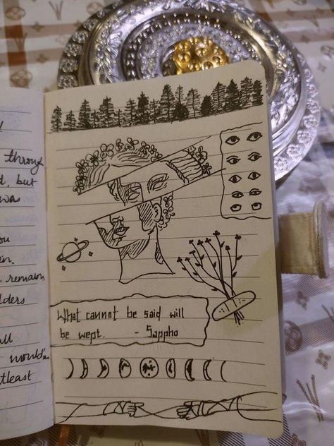 Journal Writing Aesthetic Dark, Diary Dark Academia, Dark Academia Drawing Aesthetic, Academia Drawing Aesthetic, Drawings For Journals Inspiration, Aesthetic Journal Drawing Ideas, Dark Journal Aesthetic Ideas, Diary Aesthetics Dark, Aesthetic Journal Pages Drawing