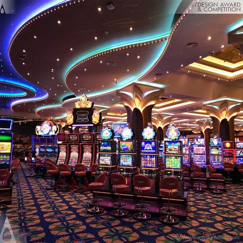 A' Design Award and Competition - Images of Luckia Casino Arica by Abel Gómez Morón Santos Casino Reference, Casino Interior Design, Casino Layout, Casino Interior, Biophilic Architecture, Casino Design, Images Of, Set Building, Vegas Theme