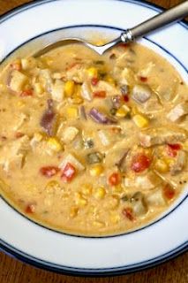 Corn Chowder Crockpot, Chicken And Corn Chowder, Chicken Corn Chowder Recipe, Corn Chowder Soup, Chicken And Corn, Chicken Chowder, Chicken Corn Chowder, Chicken Corn, Corn Chowder Recipe