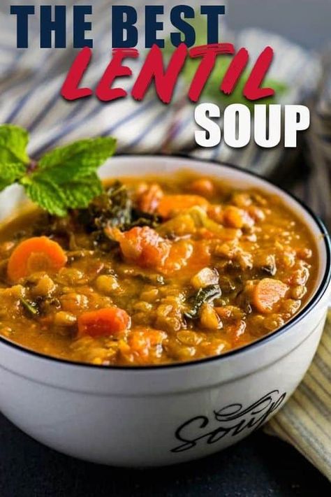 Instant Pot Soup Recipe, Best Lentil Soup, Fall Soup, Quick And Easy Soup, Fall Soup Recipes, Instant Pot Soup Recipes, Lentil Soup Recipes, Instant Pot Soup, Fall Soups