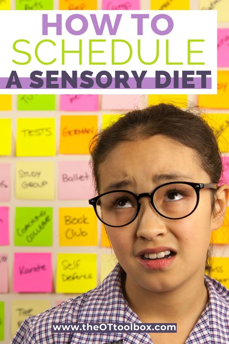 Sensory Diet Template, Sensory Diet Schedule, Sensory Processing Activities, Sensory Regulation, Sensory Classroom, Sensory Integration Therapy, Sensory Seeker, Money Activities, Daycare Forms