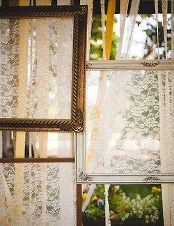 Framed Lace. This would look lovely on your bedroom wall Lace Wall Hanging, Lace Wall Art, Framed Lace Wall Art, Wall Bed Decor, Lace Photo Backdrop, Lace Curtain Backdrop, Lace Curtain Photoshoot, Frame Lace Wall Art, Framed Dollies