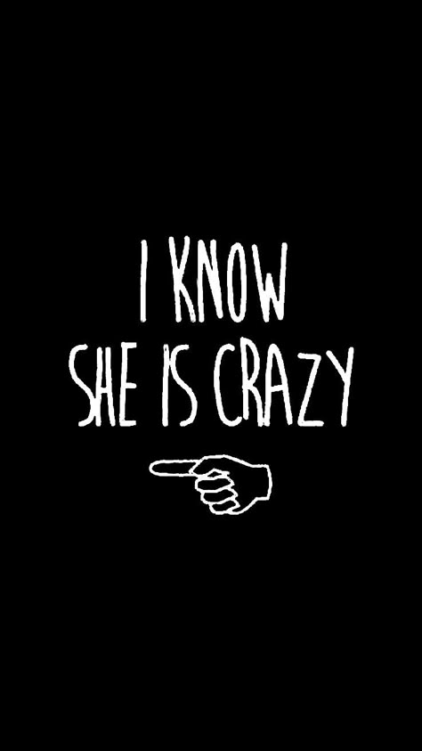 She Thinks Im Crazy Bff Wallpaper, Sister Wallpaper, Friendship Wallpaper, Cute Couple Text Messages, Bff Matching, Best Friend Wallpaper, Crazy Wallpaper, Funny Iphone Wallpaper, Pretty Phone Wallpaper