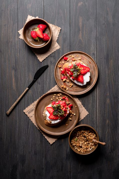 Rustic Food Photography, Styling Portfolio, Dessert Restaurants, Beverage Photography, Dark Food Photography, Wooden Backdrops, Galette Recipe, Dessert Photography, Emoji Art